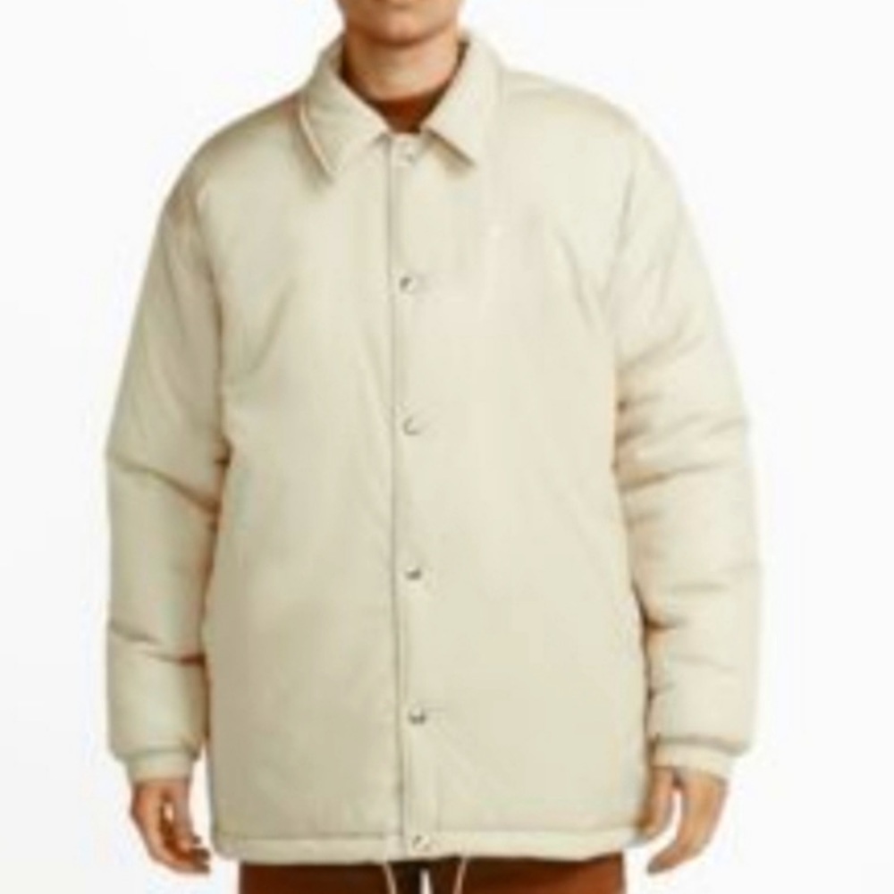 NWT Nike Therma Fit Cream Puffer Jacket